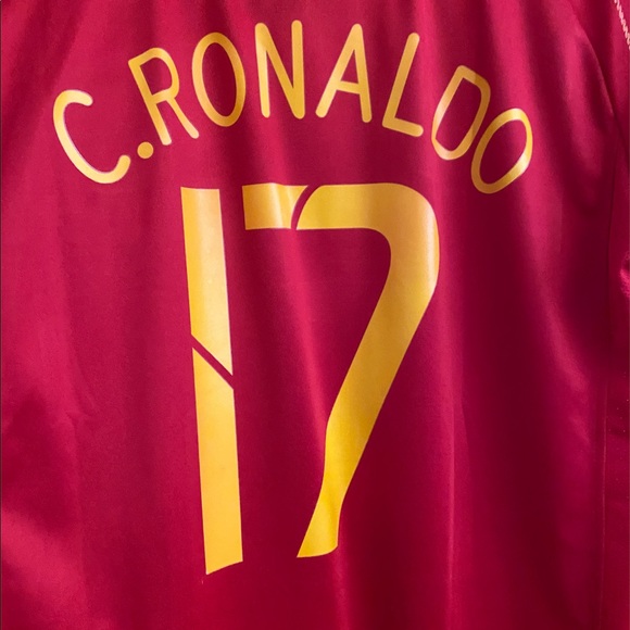 Portugal Cristiano Ronaldo 2006 World Cup Home Jersey - NEVER WORN - Picture 2 of 5